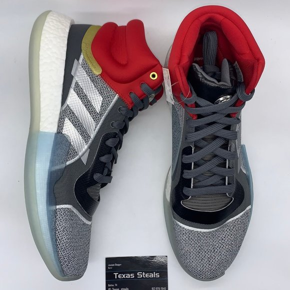 NEW Adidas Marvel Marquee Boost Thor Silver Red main image 6